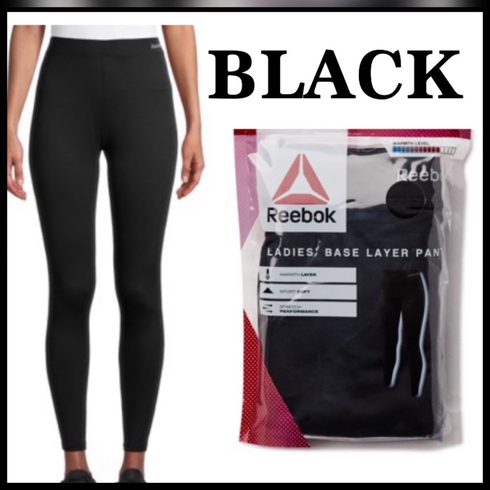 💜Reebok Ladies’ Base Layer Thermal UnderwearPants